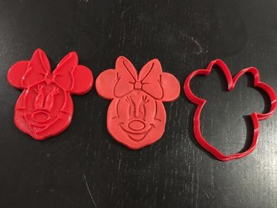 Minnie cookie cutter