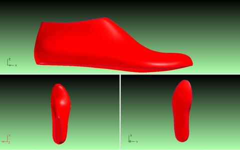 3D stl Printable Men Shoe Last