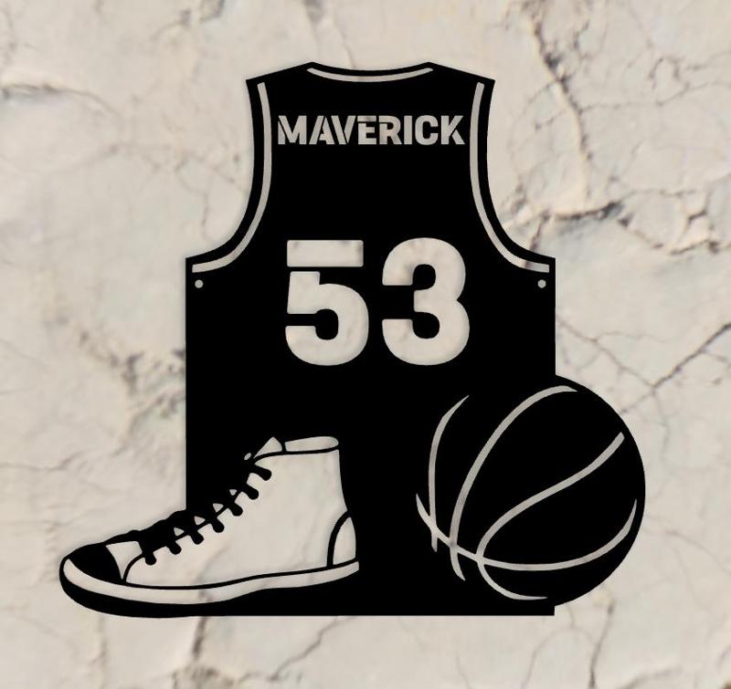 MAVERICK BASKETBALL JERSEY NUMBER 53