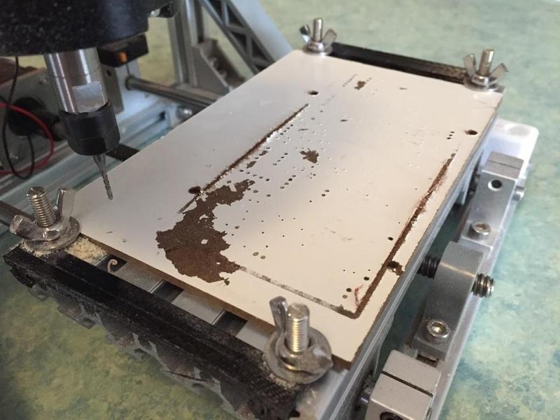CNC Spoilboard Clips for use with HDF Sheets