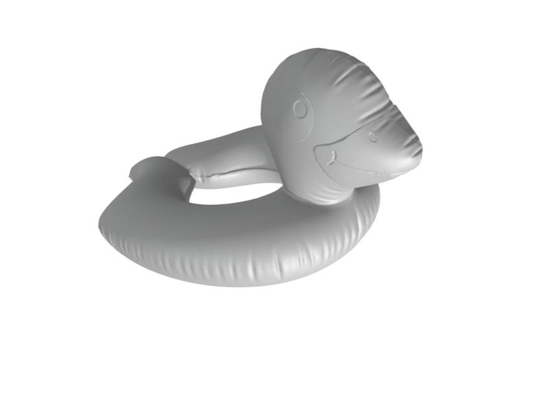 Duck inflatable - papera - sea beach