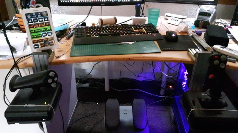 CH Products Hotas Table Mount