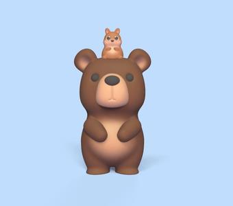 Bear and Squirrel