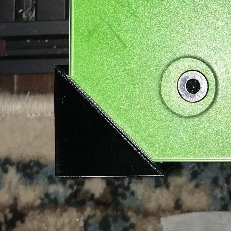 Simple Glass Corner Bed Clamp - Tevo Tornado