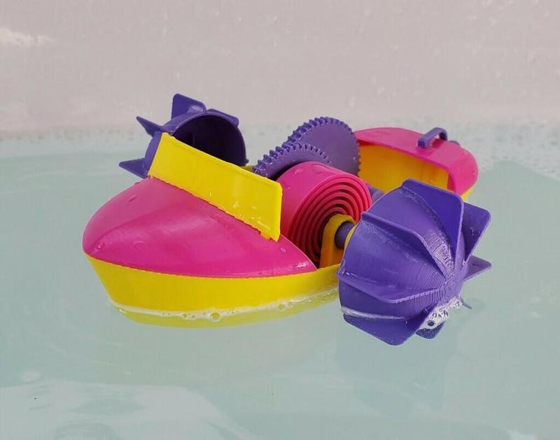 Wind-up Paddle Boat Bath Toy