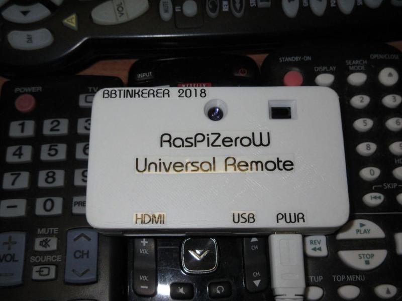 Raspberry Pi Zero IR Case