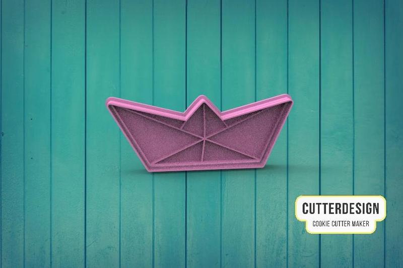 Paper Boat Paper Boat Cookie Cutter M1