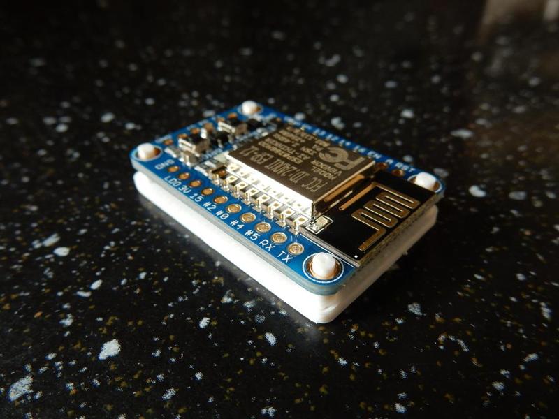 Mounting bracket for ESP8266 breakout board