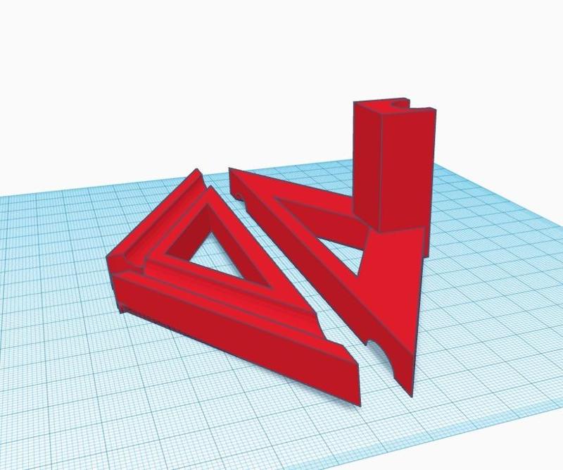 V-dipole antenna holder