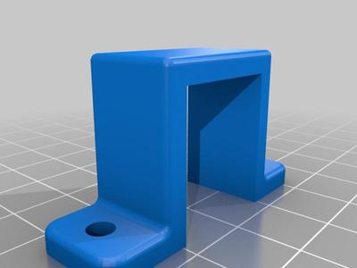 Soporte motoreductor amarillo