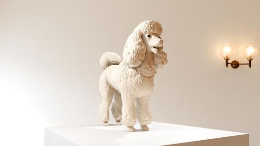 poodle mouth open stl