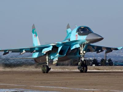 Sukhoi Su-34 fighter jet Su-34 fighter-bomber