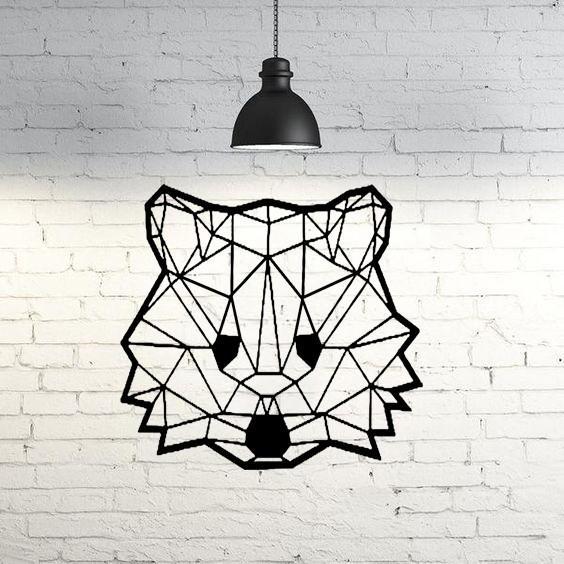 Koala face wall sculpture 2D