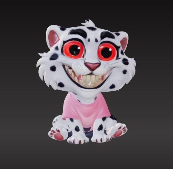 Crazy leopard