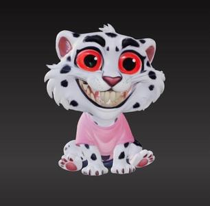 Crazy leopard