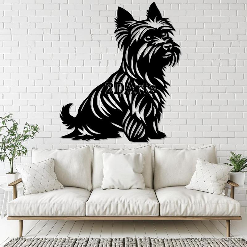 Yorkshire Terrier 2D Wall Art/Window Art