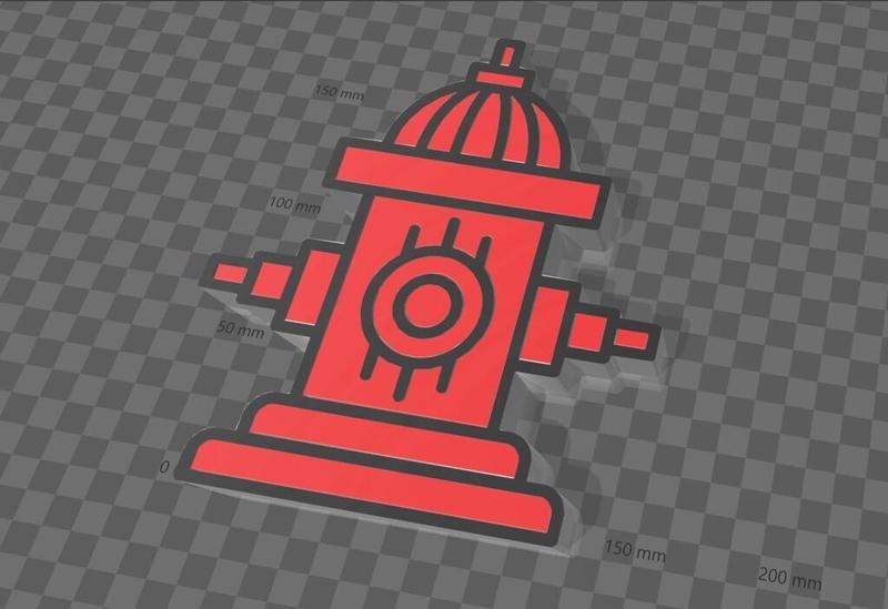 Puppy PeePee Fire Hydrant Target or color modifier.