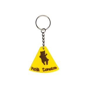 Hello Silly Cat Meme Key Chain