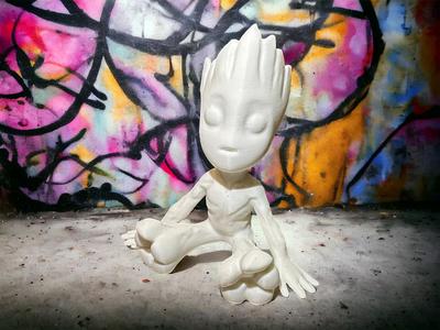 Baby Groot figure