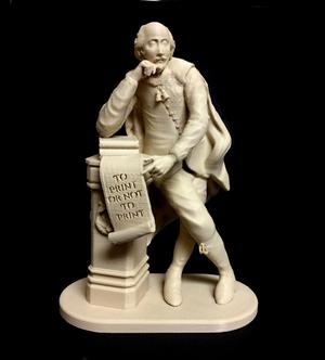 To Print Or Not To Print - Shakespeare at Leicester Square in London