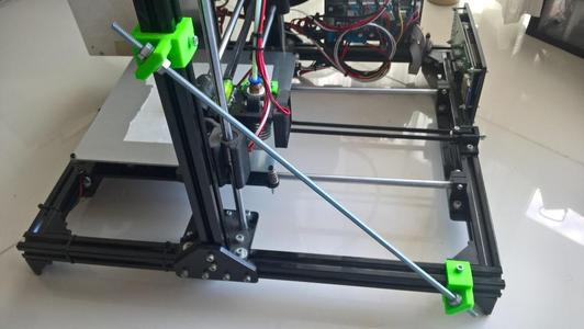 flsun prusa i3 z axis anti wobble - 5mm (3/16") screw rods