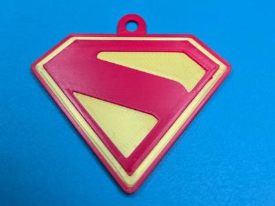 Superman Keychain Logo – 2025