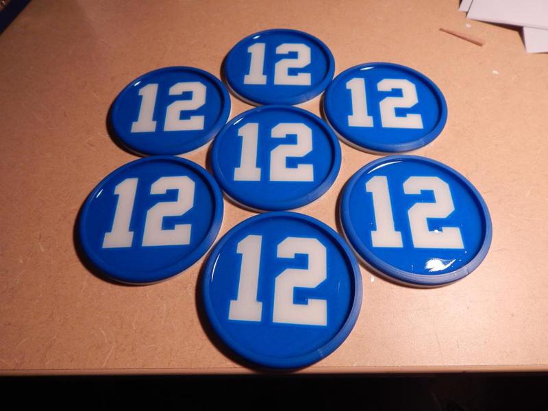 12th Man Coasters