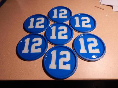 12th Man Coasters