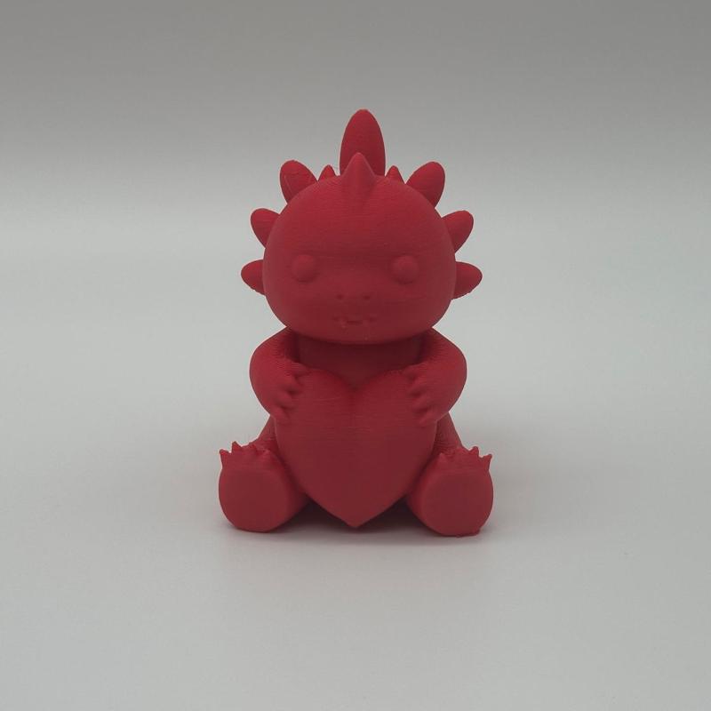 Cute Baby Valentine Dragon