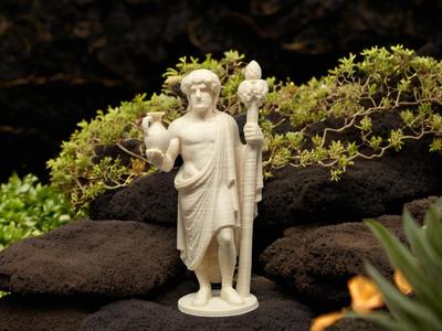 Dionysus, god of wine, revelry, and theater