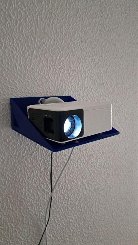 Projector holder for wall