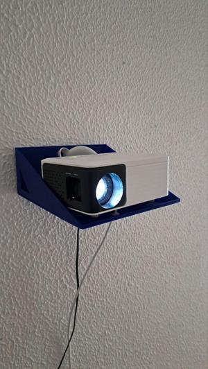 Projector holder for wall
