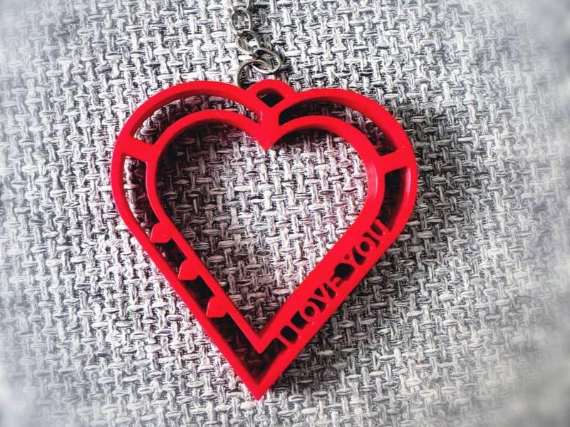 "I Love You" Keychain