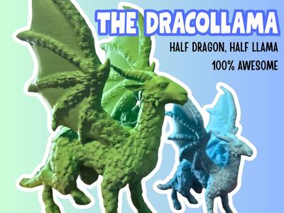 The Dracollama - The Dragon Llama Hybrid 