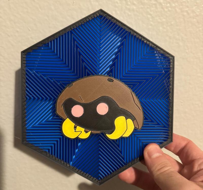 #140 Kabuto Hex Wall Art