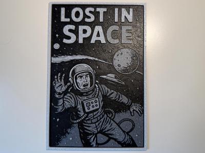 Hueforge "Lost in Space" Comic Style 