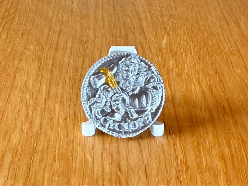 2022 Cyclops - 1 oz Silver Coin Replica