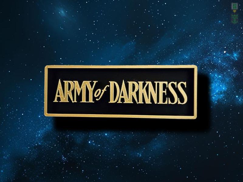 Army of Darkness Film Cinema Room Sign Logo Box