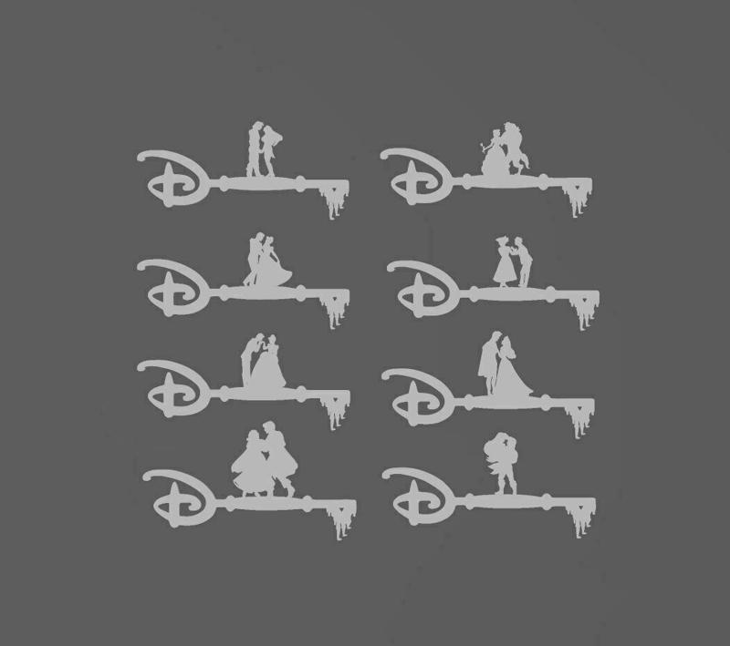 Lot key key couple disney