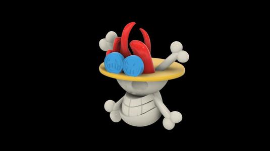 One Piece Portgas D. Ace Skull (ワンピース)ポートガス・D・エース