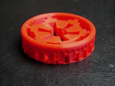 Star Wars Imperial Seal Soap Dish with Death Star Wall Panel Decor