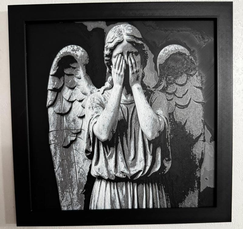 HueForge Weeping Angel