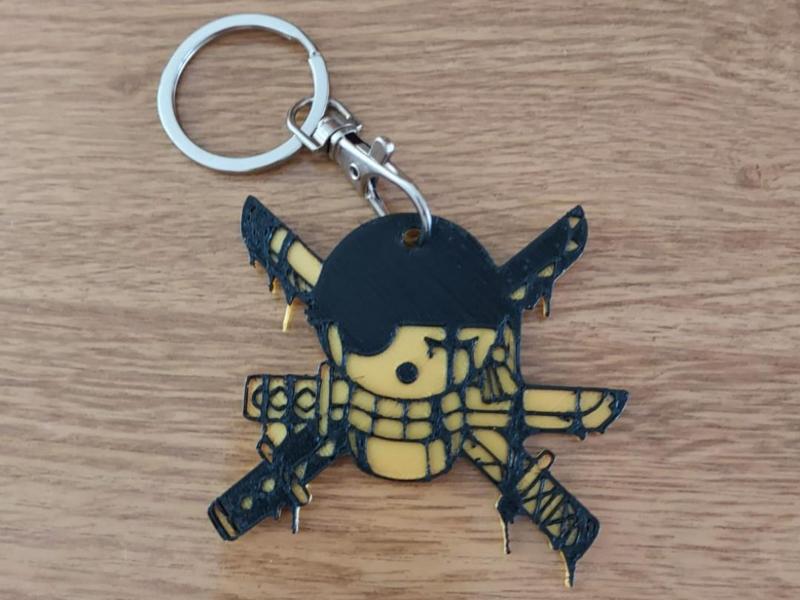 Zoro One Piece Keychain