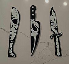 3 Horror Knives Knife 