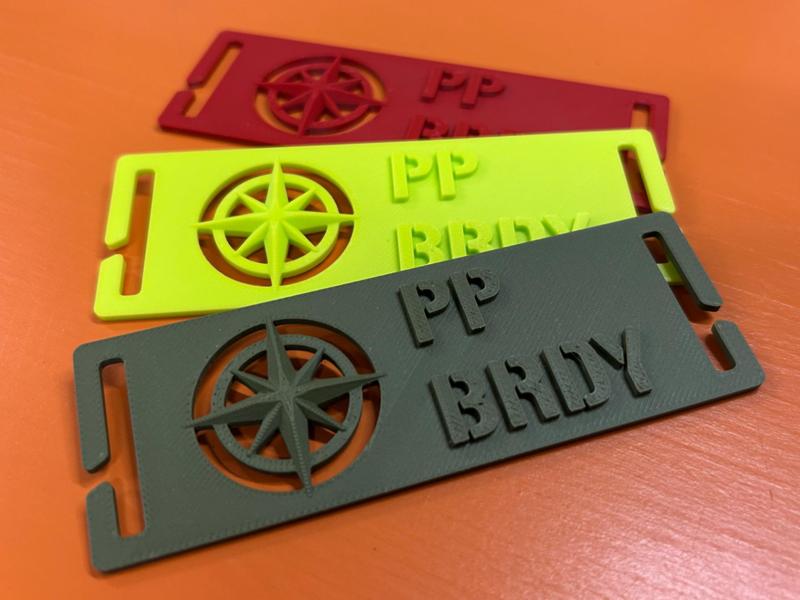 PPB molle patch - Policejního pochodu Brdy patch