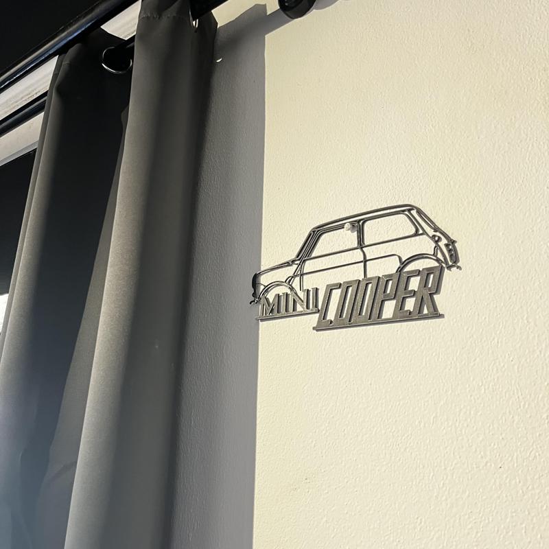 MINI COOPER WALL DECOR