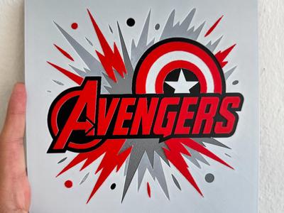 Avengers HueForge