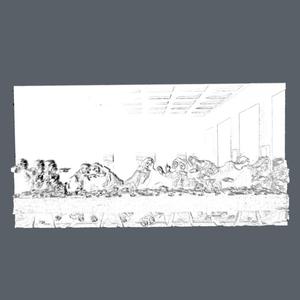 The Last Supper 1:44 scale