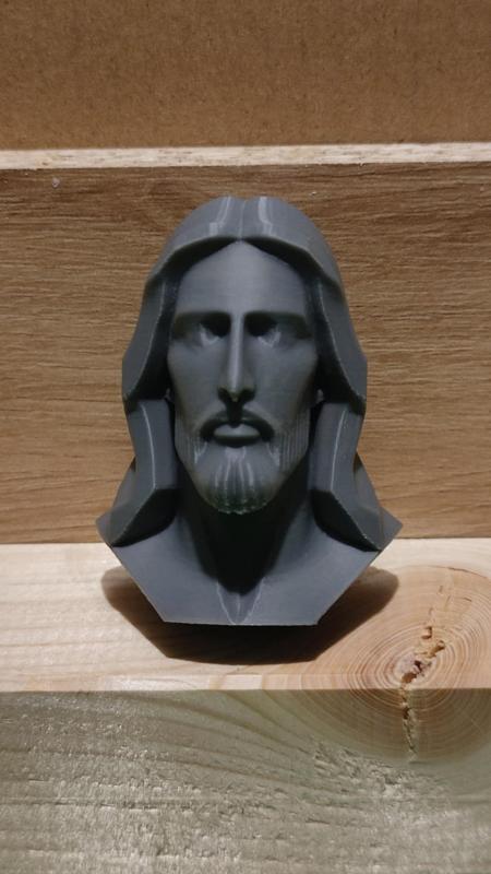 Lowpoly Jesus Statue