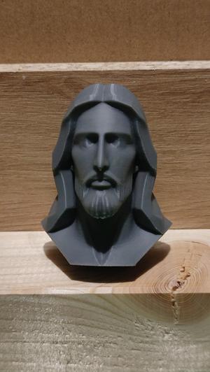 Lowpoly Jesus Statue